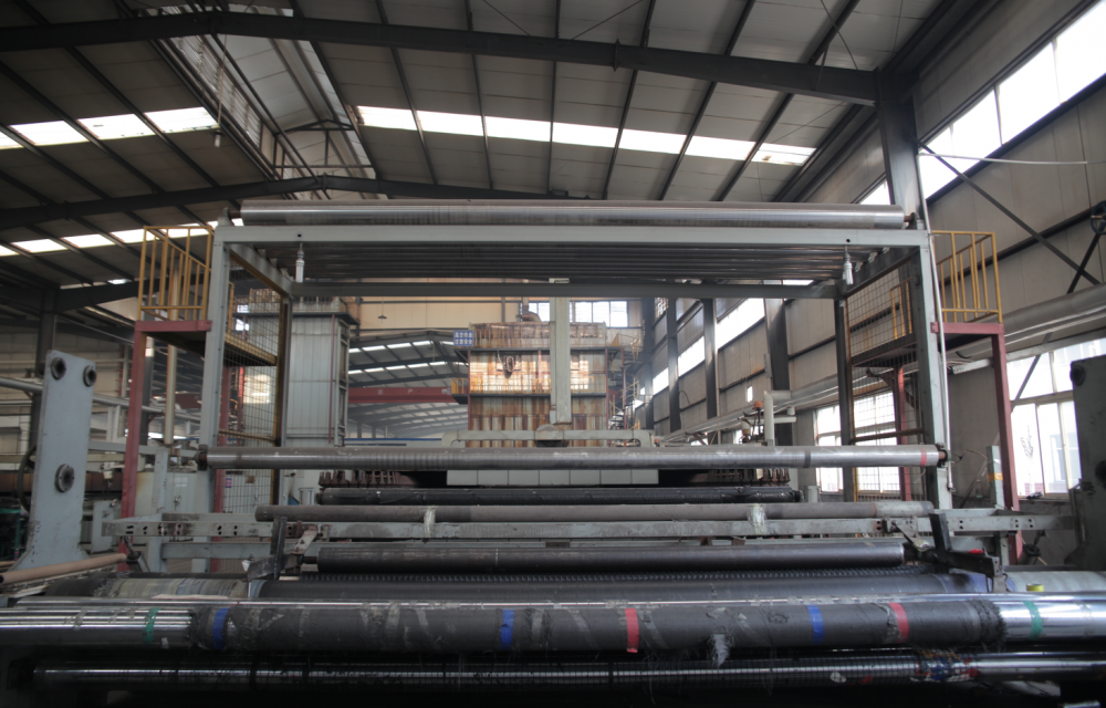 Polyester Geogrid Production Line