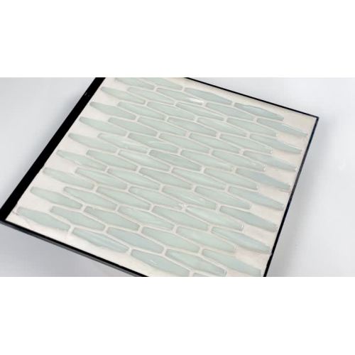 Diamond White Glass Mosaic