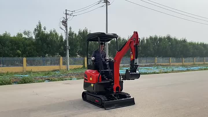 Mini escavatore 1,7 ton