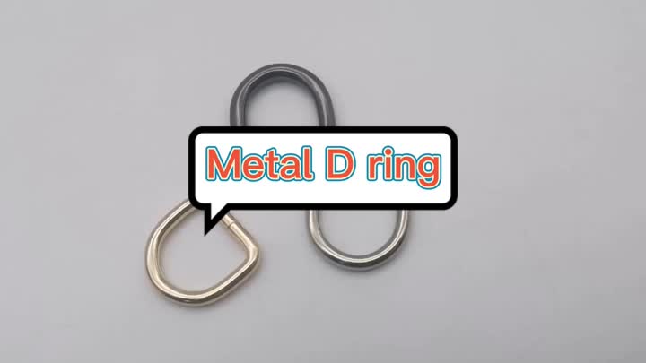 Metall D Ring