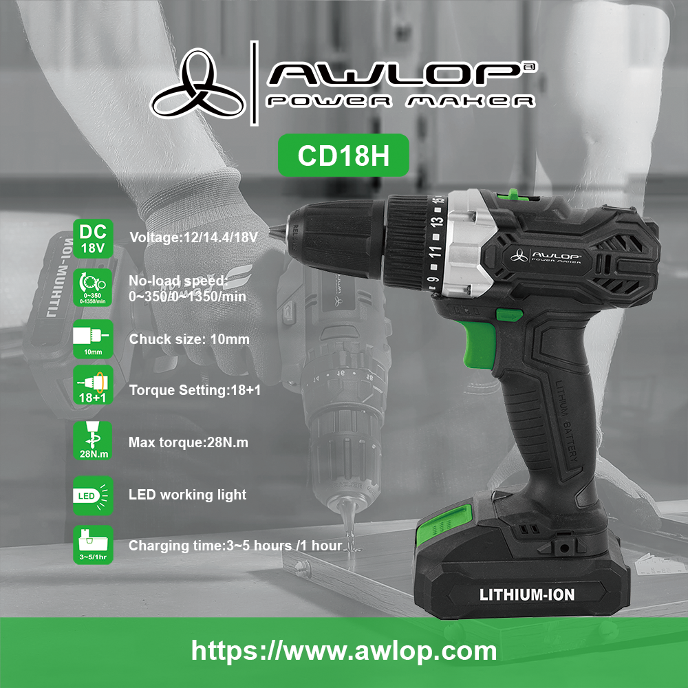 CD18H AWLOP BEST SALE18V Cordless Battery Pratch