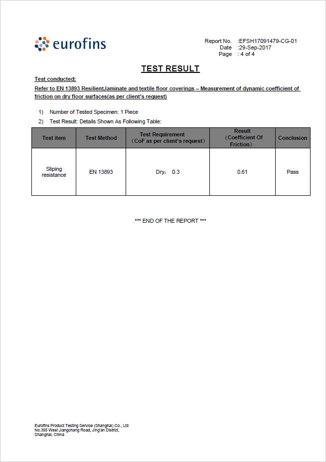 Slip Resistance