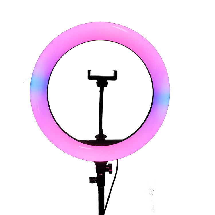 Live broadcast 14 inch rgb Ring light 