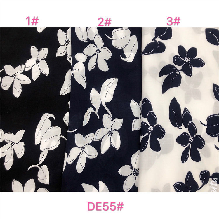 rayon fabric manufacturer poplin plain printed rayon fabric dress in indonesia1