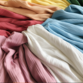 Rotolo di tessuto mussola per bambini a doppia garza all&#39;ingrosso per pigiami e coperte1