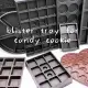 Plastica nera 15 divisori biscotti blister insert vassoio