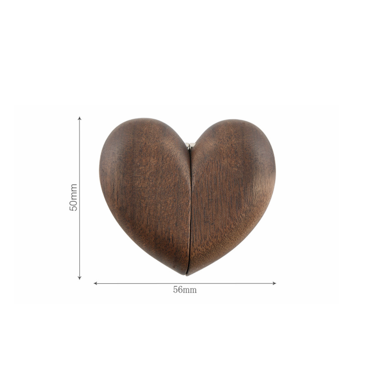 Caixas para joias de madeira de nogueira preta inacabada Unfinished Black Walnut Wooden Jewelry Boxes