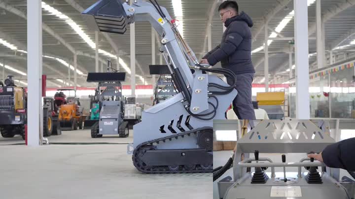 SKID Steer Loader Operation Operation Demonstration Video