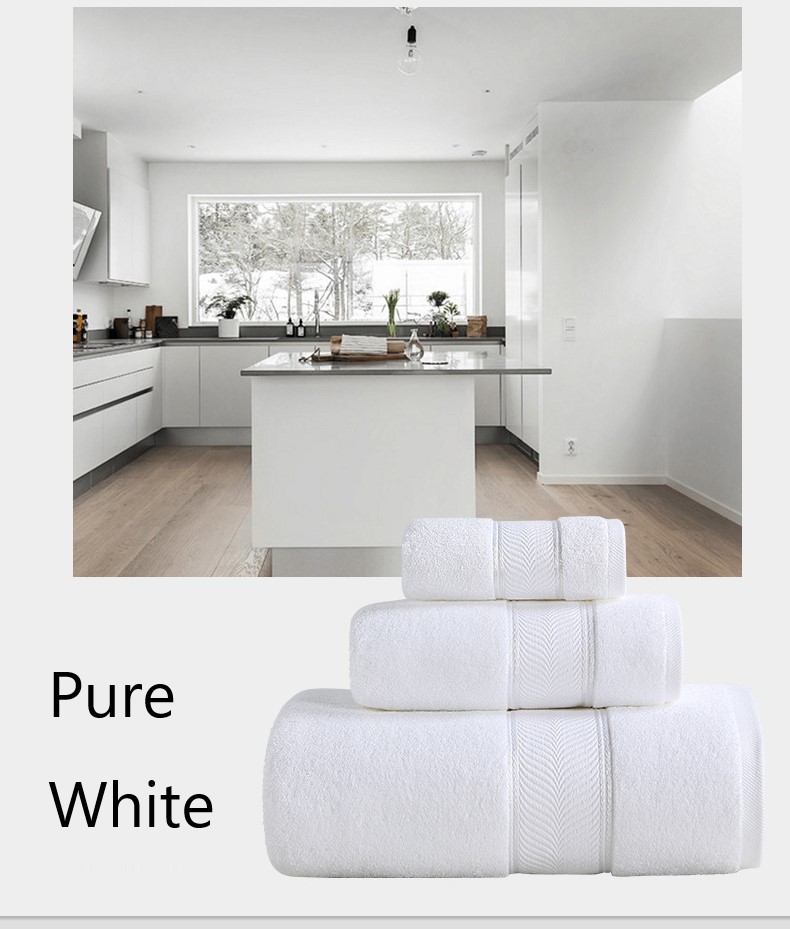 Cotton Bath Towel Set For Home Hotel