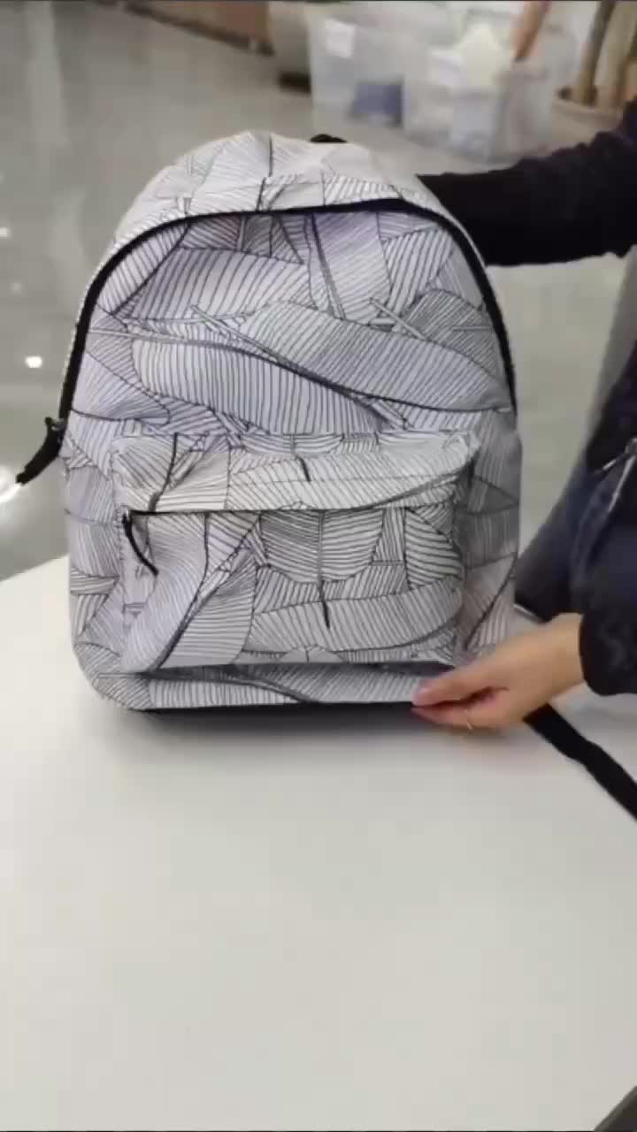 Plush children's backpack