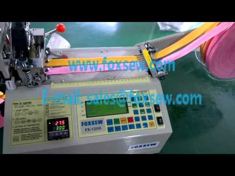 Automatic Polyester Webbing Cutting Machine Hot Knife