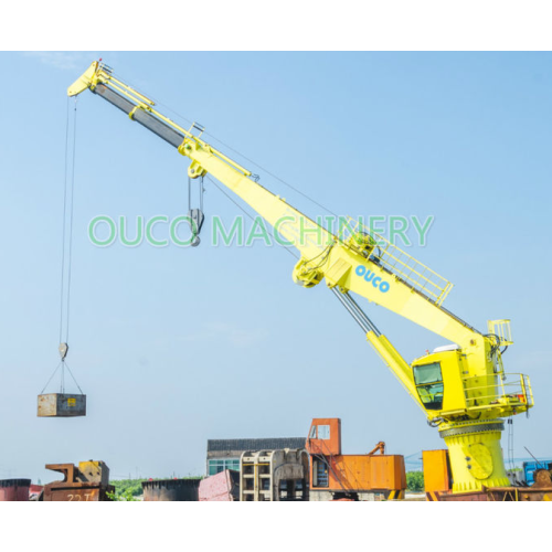 OUCO 1.5T36.6M Telescopic Boom Crane Was Shipped To Qatar