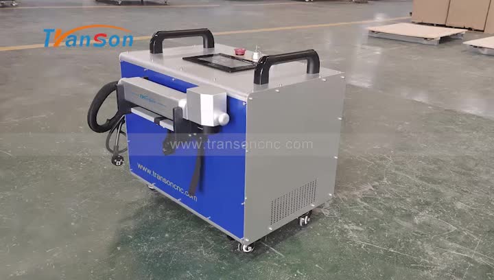 Transon 100W 200W Laserreinigungsmaschine.mp4