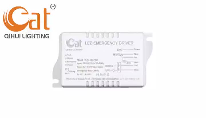 Conductor de emergencia LED LED de 20W