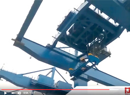 RMG Crane Test for Thailand Port
