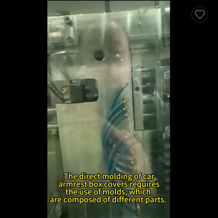 Video della produzione di box di braccioli automobilistici