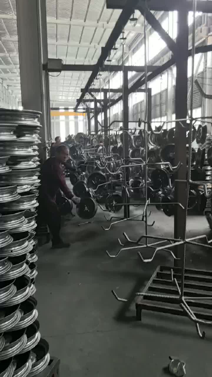 Diseño de borde del cubo de ruedas de ingeniería de precisión