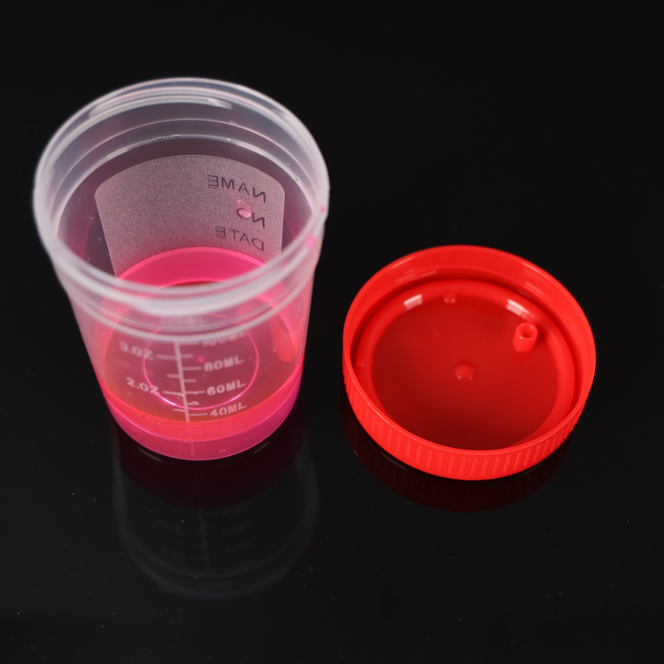 Disposable Plastic Medical Patient Test Sample Cup