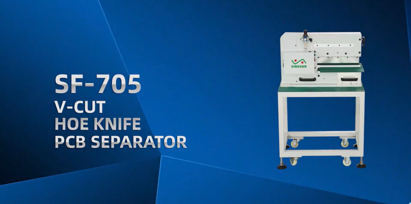 SF-705 V-Cut Hoe Knife PCB Separator