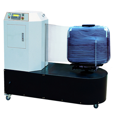 Luggage wrapping machine