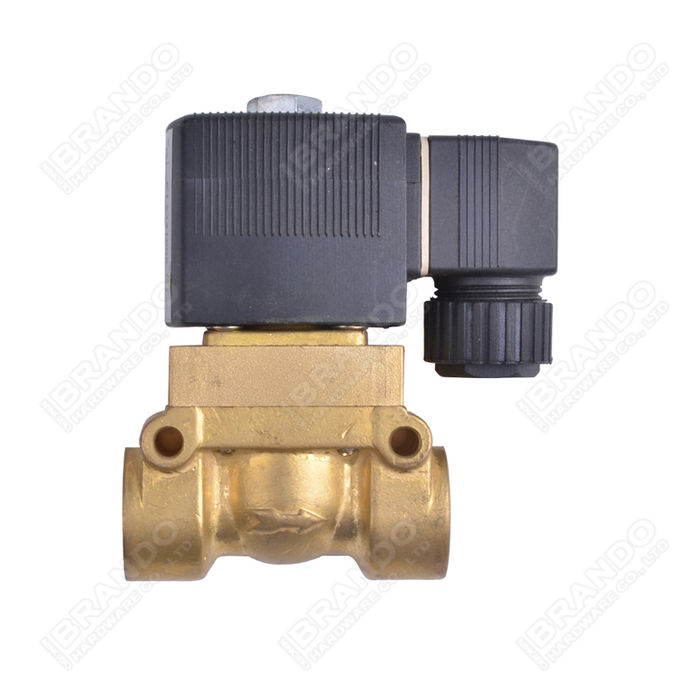 5404 A 1/2'' High Pressure Brass Solenoid Valve 12V 24V DC 120V 230V 50Hz 1