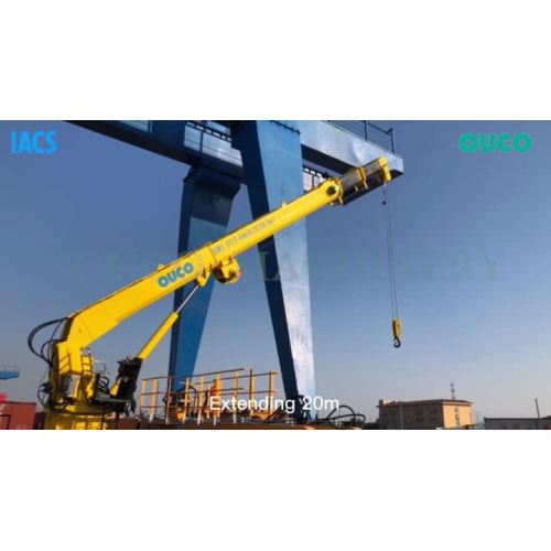 0.2T20M Telescopic Boom Crane