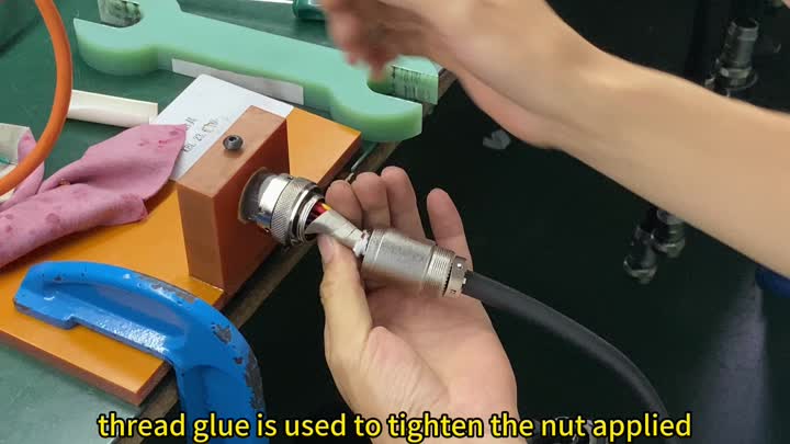 Thread-Locking Adhesive Applying