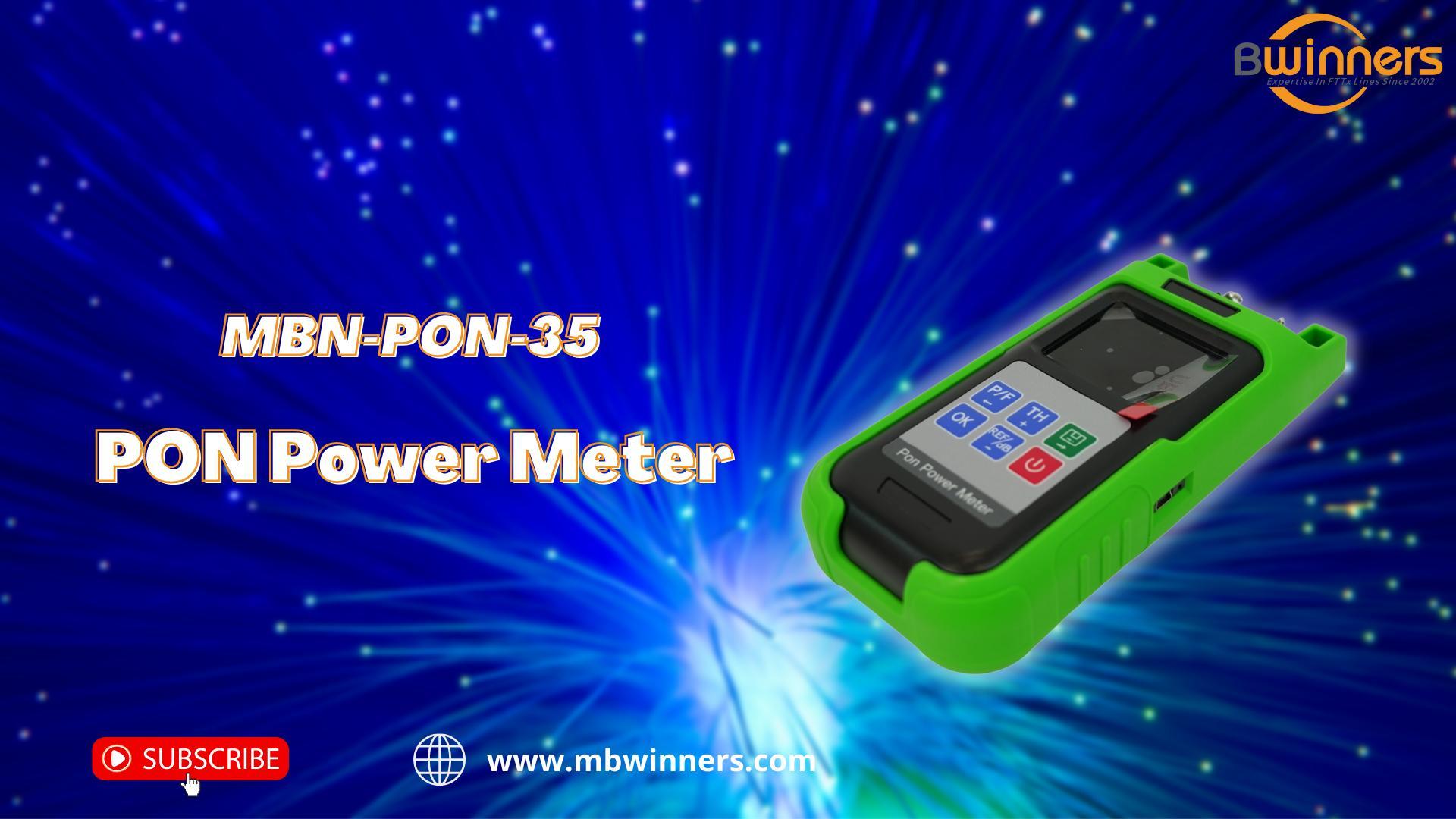2. MBN-PON-35 PON Power Meter
