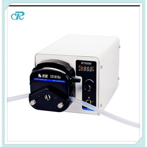 Peristaltic pump with tygon tube transfer oil