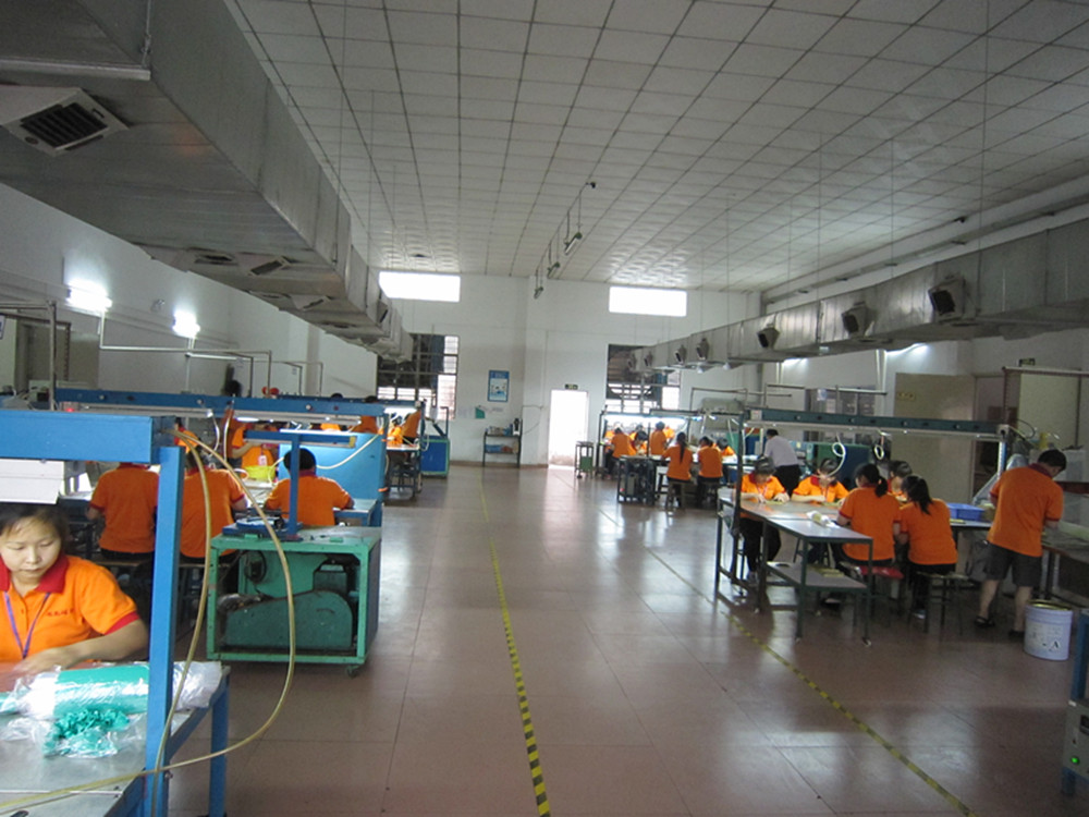 Injection production line