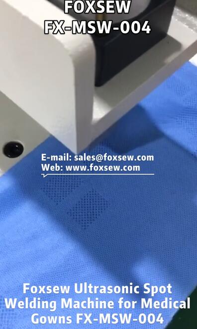 Ultrasonic Spot Welding Machine for Medical Gowns