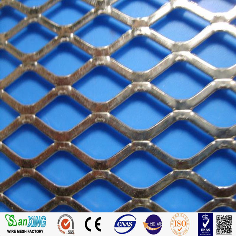 2022//sanxing// Anping factory Hot Sales Expanded Metal Mesh Diamond Mesh Steel Plate Perforated For Fence