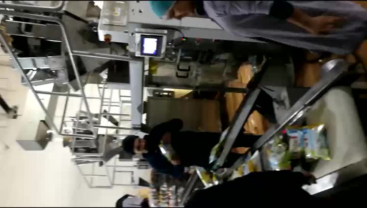 snacks food packaging machine