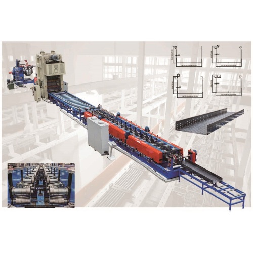 Adjustable Galv Sheet Cable Tray rRoll forming line