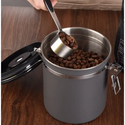 Vilka kaffestekmaterial ska användas för att bevara kaffebönor?