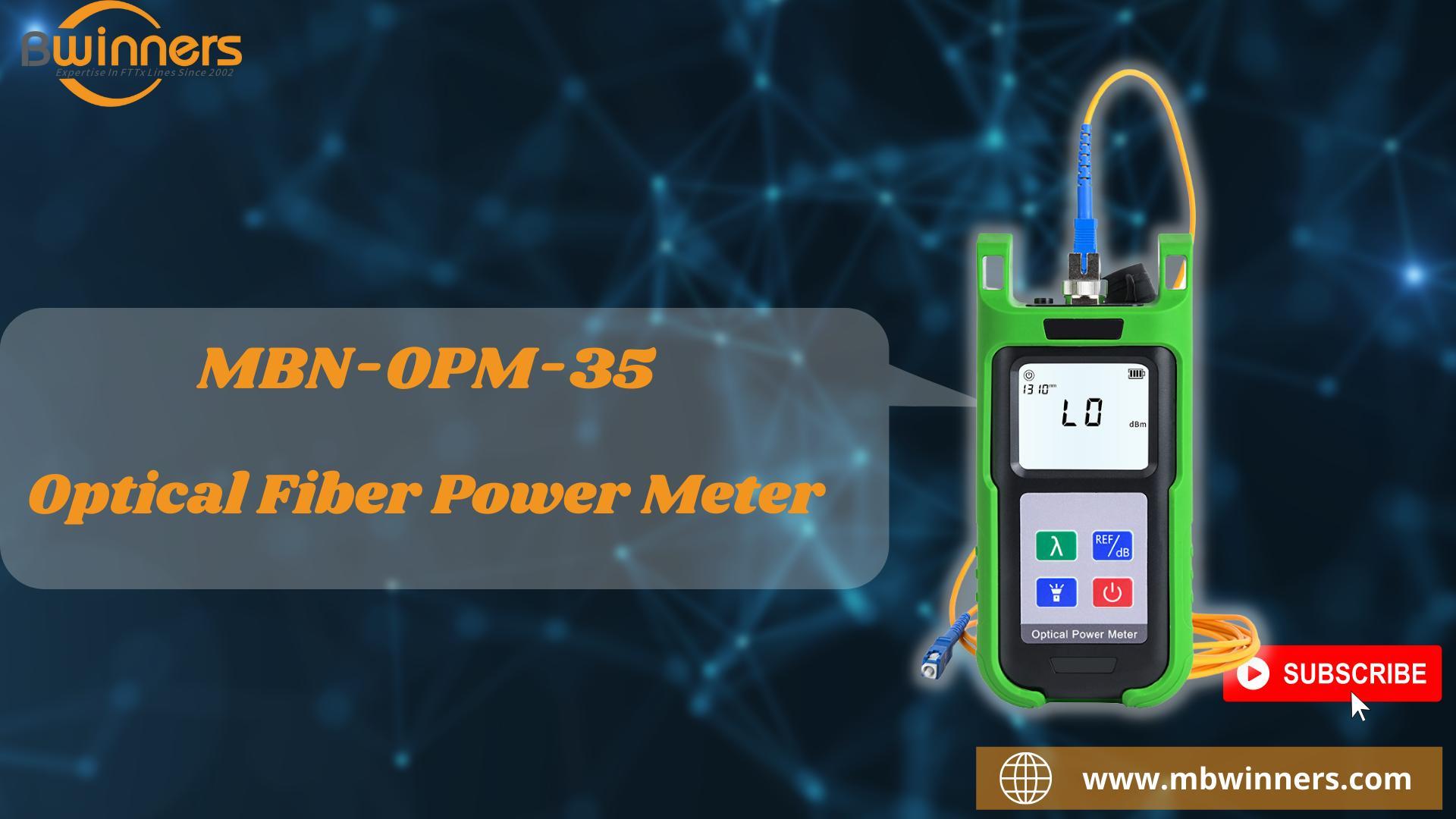 MBN-OPM-35 Optical Fiber Power Meter