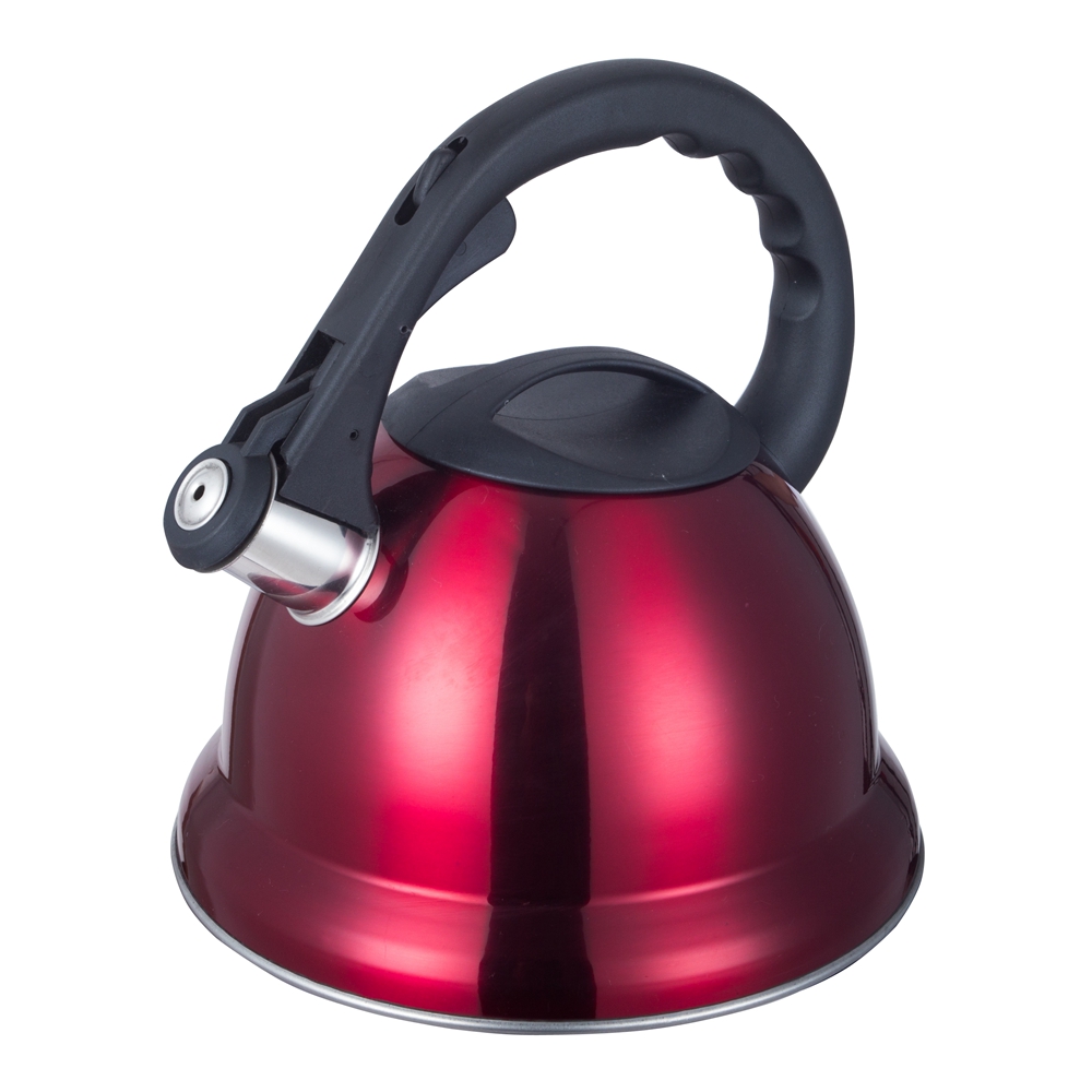 Tetera de té de acero inoxidable rojo FH-052R