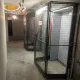 Kaynaklı tel örgü tipi düz asansör şaft kapısı