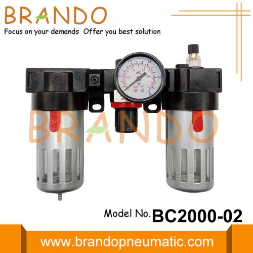 BC2000-02 Pneumatic Filter Regulator Lubricator