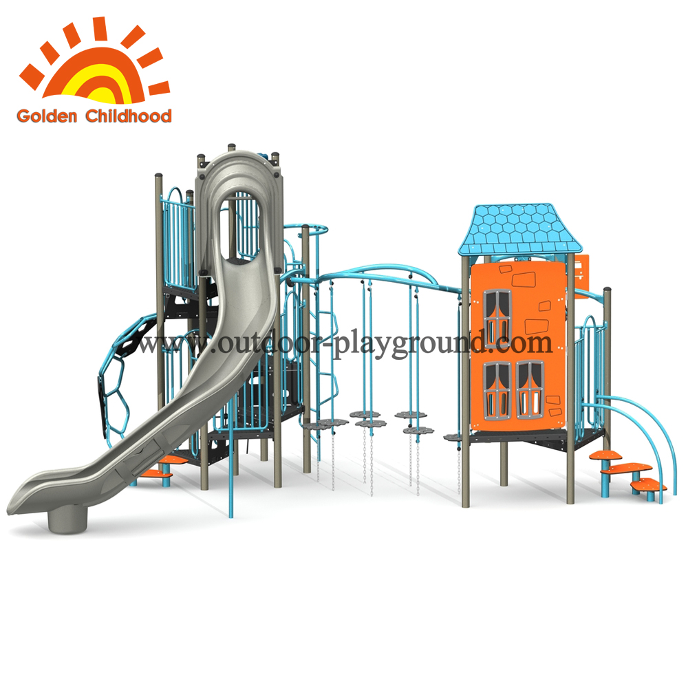 Single Playhouse Outdoor Playground Equipment For Sale