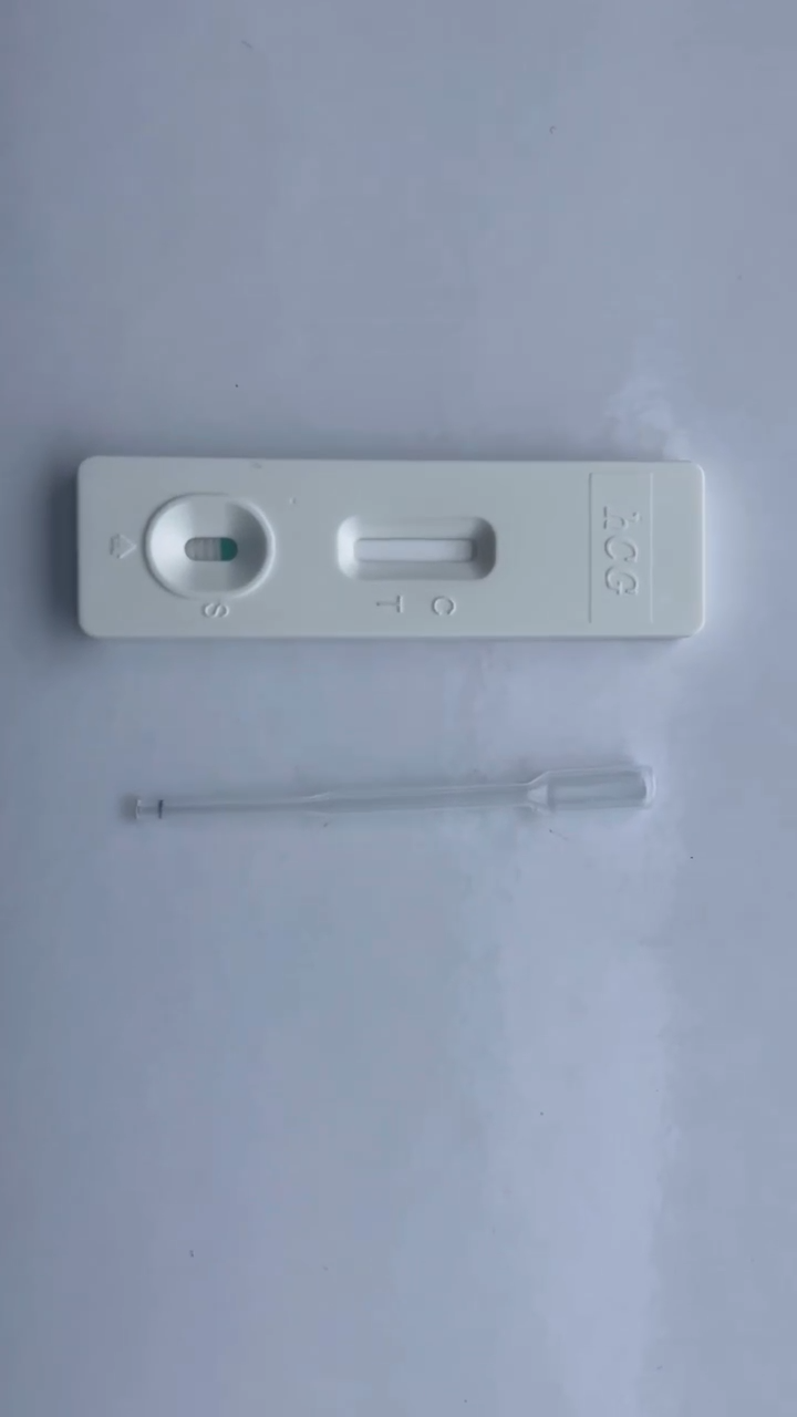 Eén stap medische wegwerpbare HCG -zwangerschapsteststrip1