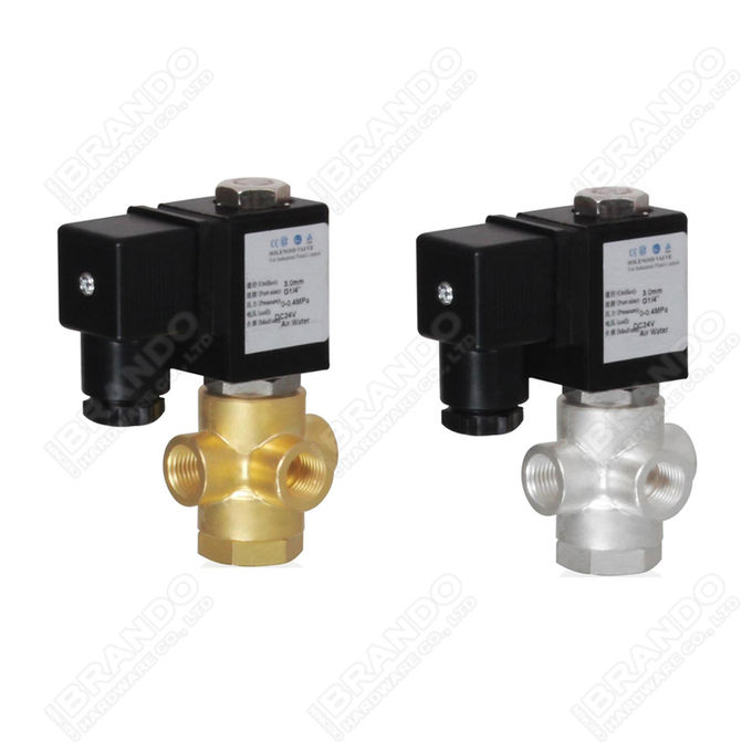 0927000 1/4'' Solenoid Valve For Screw Air Compressor 24VDC 220VAC 4