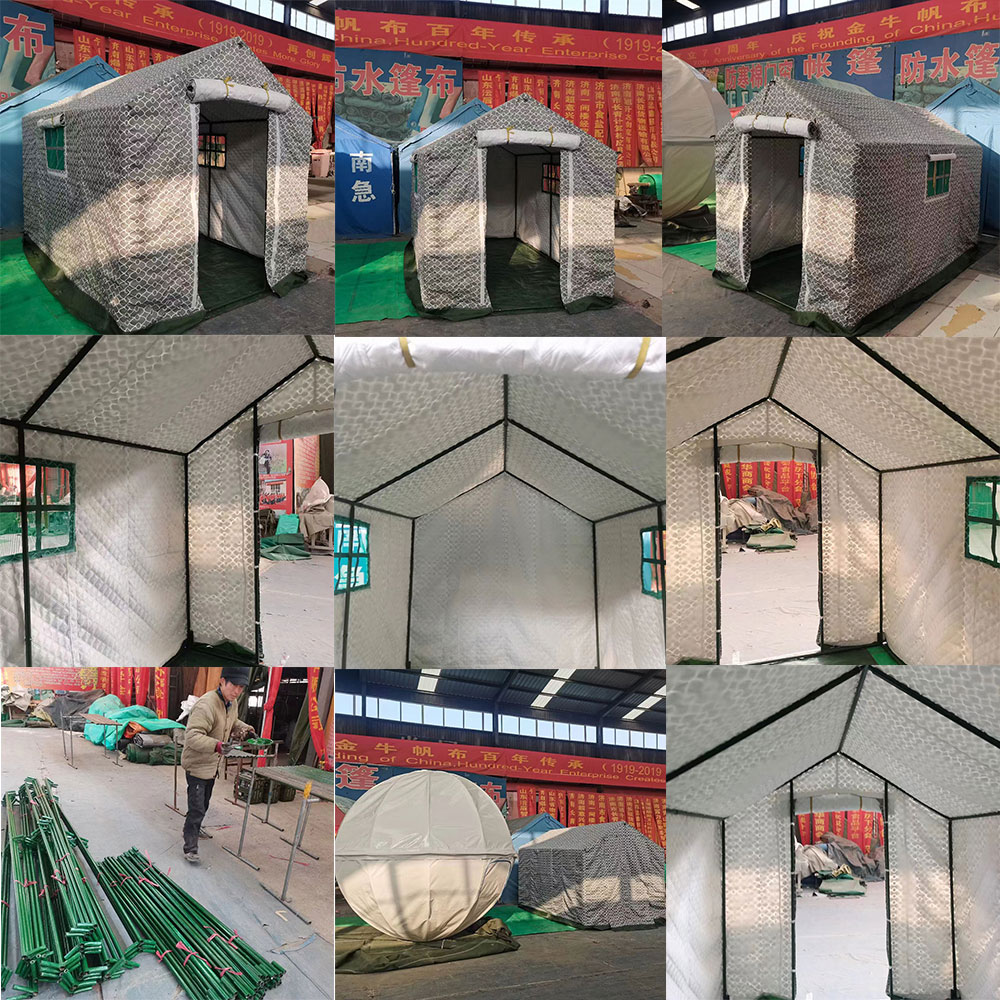 High quality cotton tent export