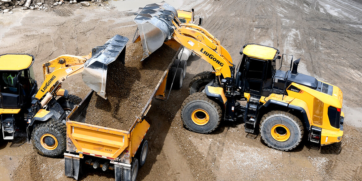 8tons wheel loader 