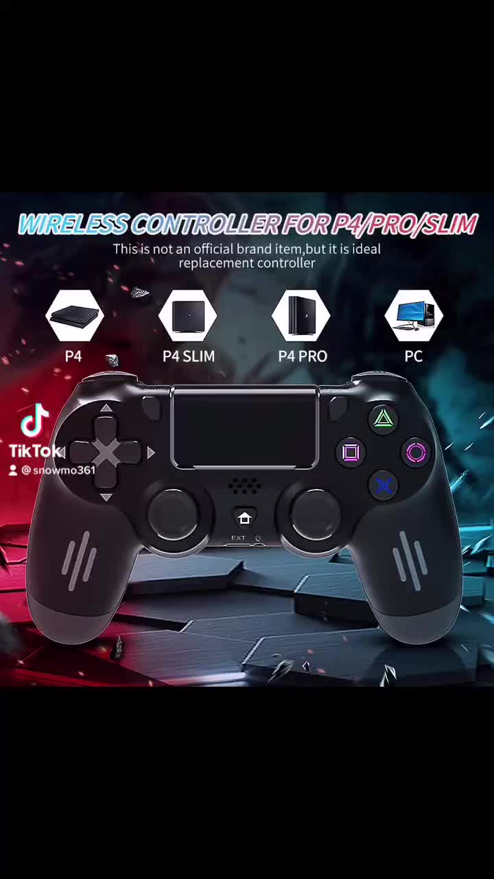 Joystick nirkabel PS4