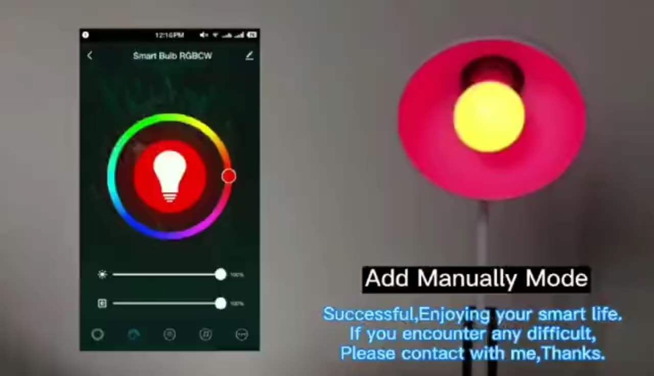 การควบคุมด้วยเสียงอัจฉริยะ dimmable wifi e27/e26/b22 rgbcw สีเปลี่ยนหลอดไฟเข้ากันได้กับ Alexa และ Google Home Assistant1