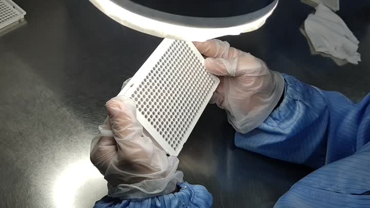 PCR 플레이트 제조 공정