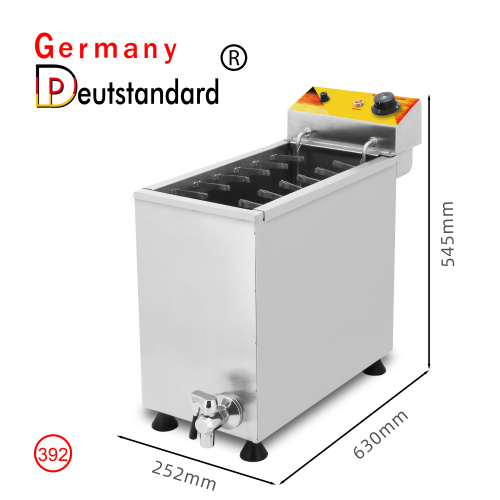 392 cheese hot dog fryer machine