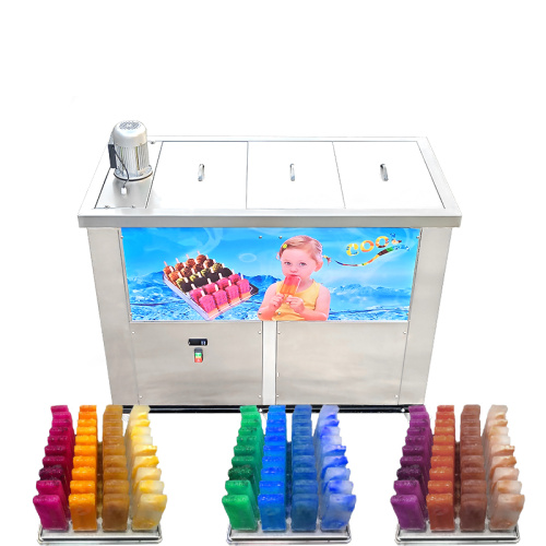 Ice cream machine, also known as popsicle machine or ice lolly machine, is a device used to make frozen treats like ice cream bars or popsicles.