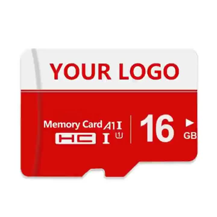 Tarjeta micro sd Class10 de alta velocidad de 16 gb